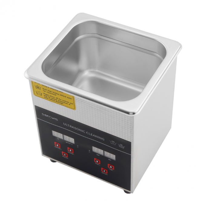 Soak Cleaning Jewelry Ultrasonic Cleaner 2L Custom With Basket 4